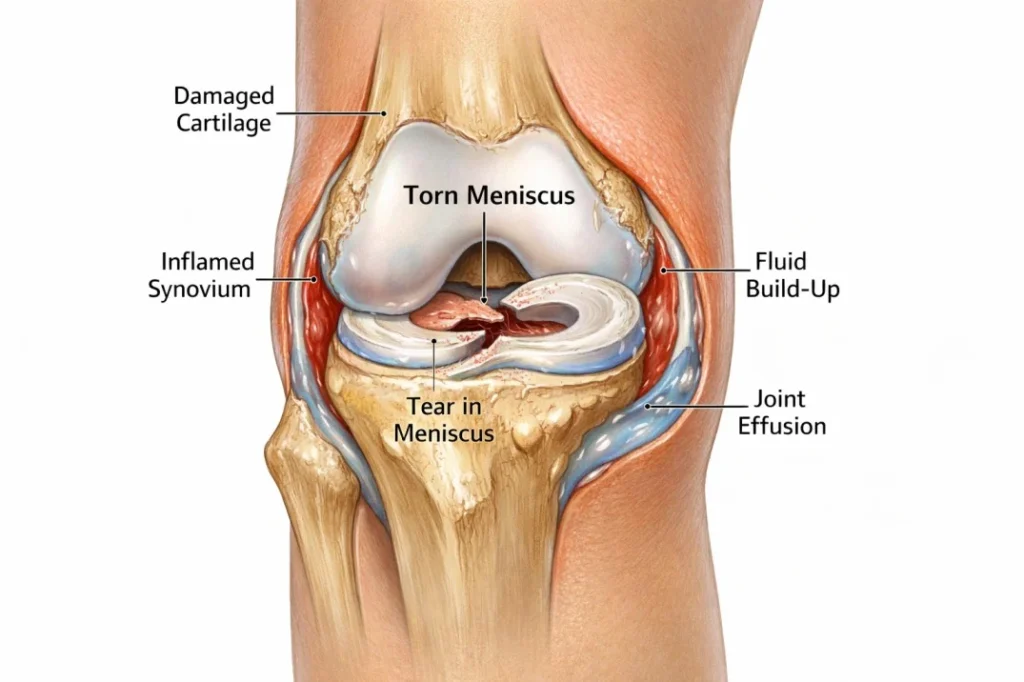 What Does a Torn Meniscus Look Like