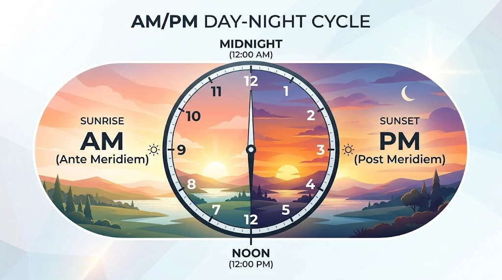 What Does AM and PM Stand For