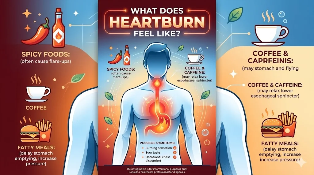 What Does Heartburn Feel Like