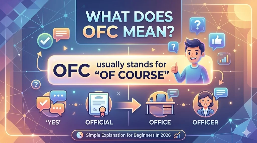 What Does OFC Mean