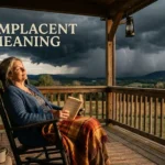Complacent Meaning