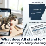 What does AR stand for