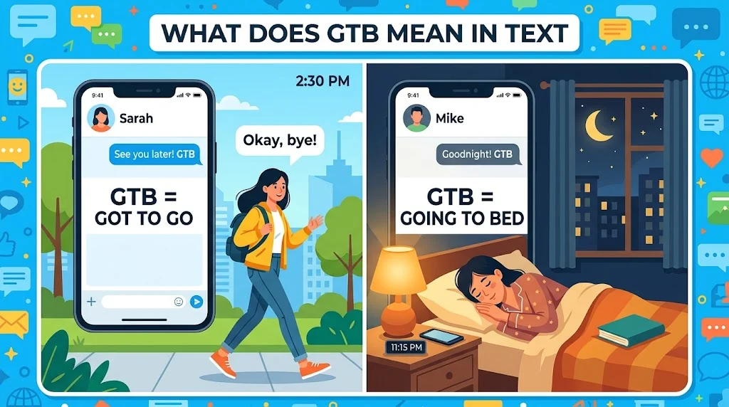 What Does GTB Mean in Text