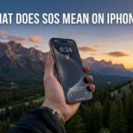 What does SOS mean on iPhone