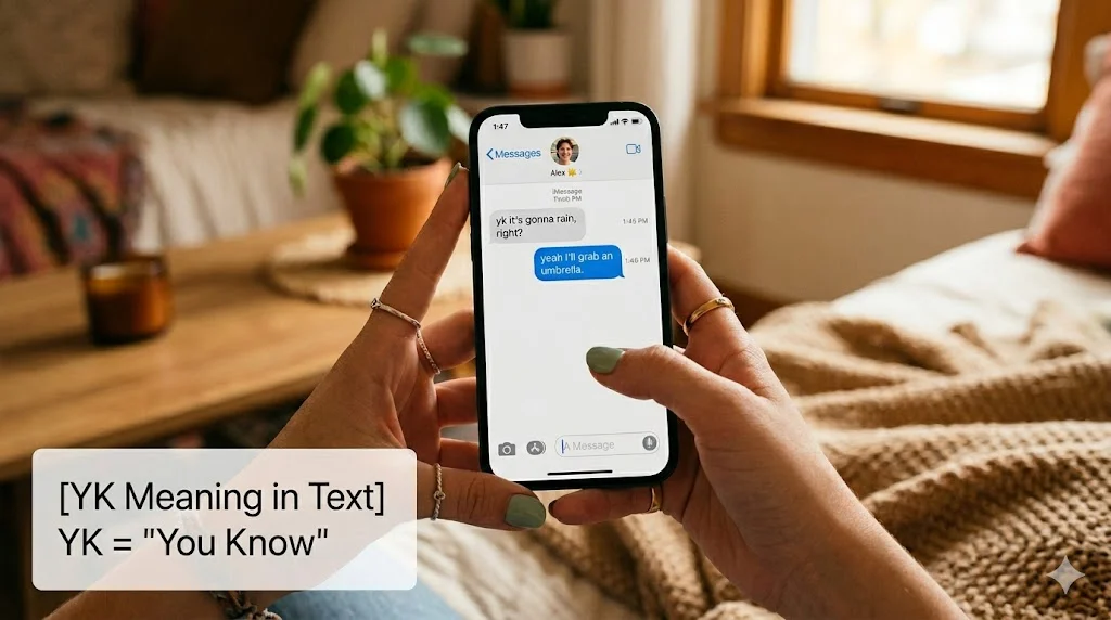 YK Meaning in Text
